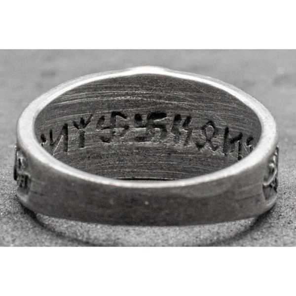 Anello - SS con Rune Incise