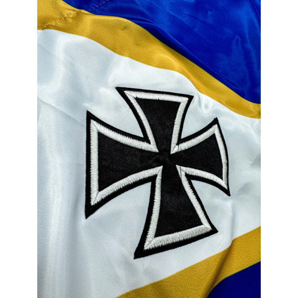 Bandiera ricamata a mano - Unità navali terrestri e stabilimenti della Kriegsmarine 1936-1945