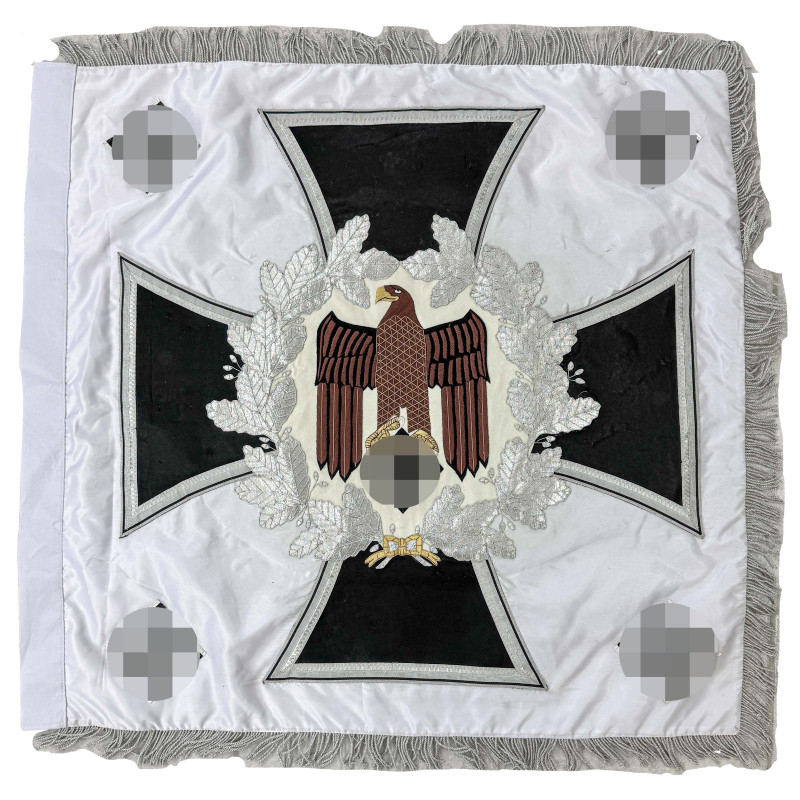Bandiera ricamata a mano -  Truppe della Wehrmacht 1936-1945