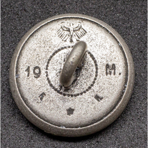 Deutscher Uniformknopf 2wk Silber