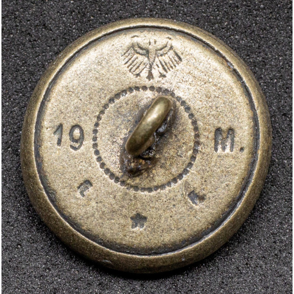 Deutscher Uniformknopf 2wk Bronze (19mm) 2