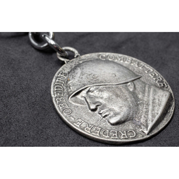 Key ring - Mussolini's Speech for the Victory in Ethiopia