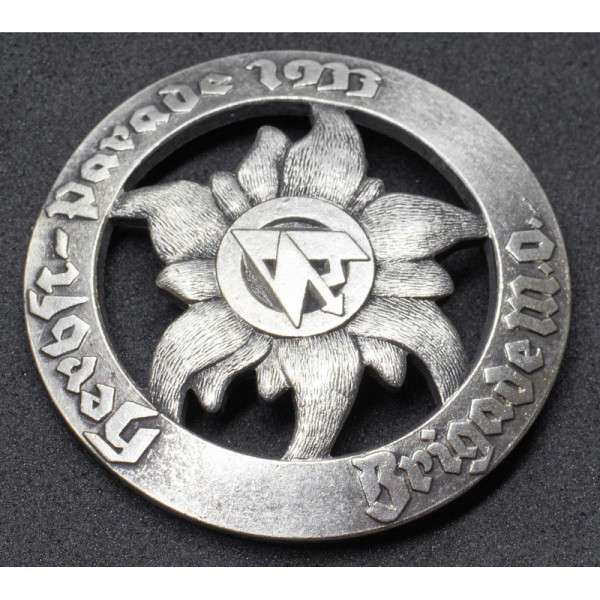 SA Herbst-Parade 1933 Brigade M.O. Badge