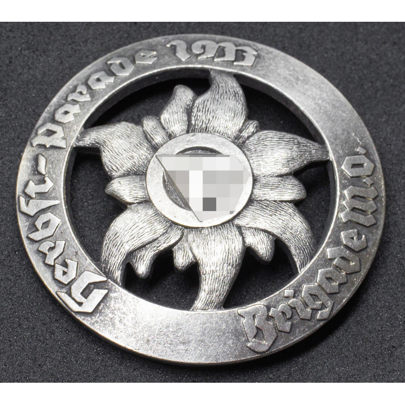 SA Herbst-Parade 1933 Brigade M.O. Abzeichen