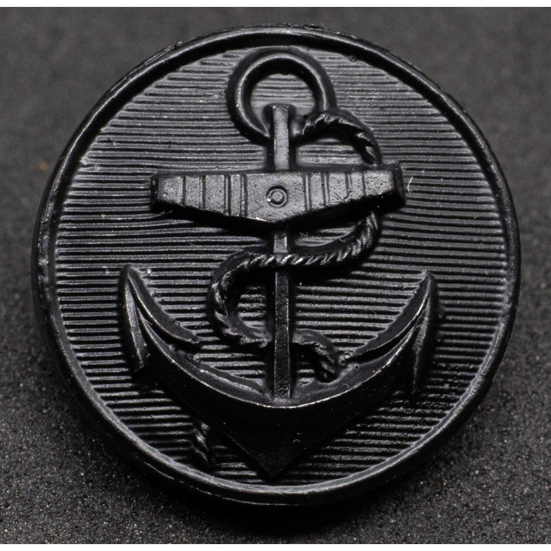 Uniform Button - U-Boot Tunic (Black) (20mm)