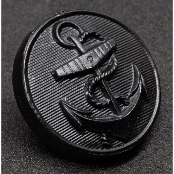 Bottone da Uniforme - Tunica U-Boot (Nero) (20mm)