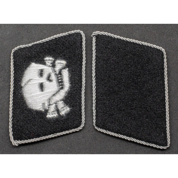 Waffen-SS Collar Tabs - SS-Totenkopfverbände Officer