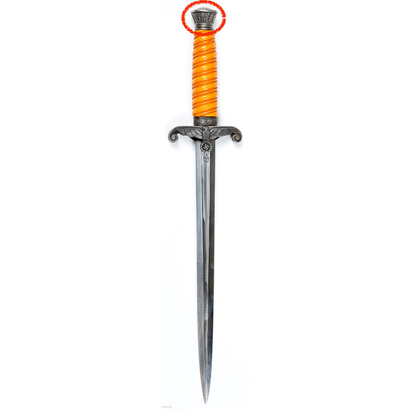 Army (Heer) Officer's Dagger Pommel