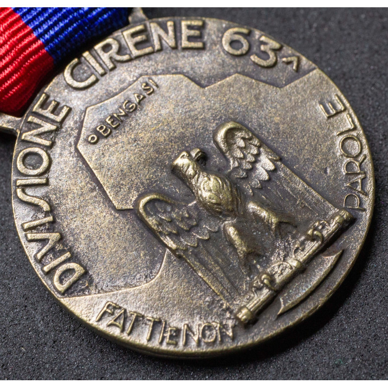 Medal Cirene Division 63^