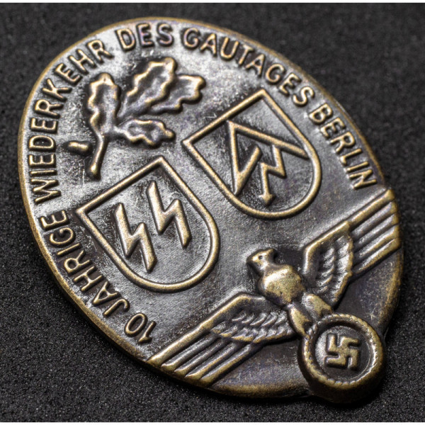 SS/SA Gautages Berlin Jubiläumsabzeichen