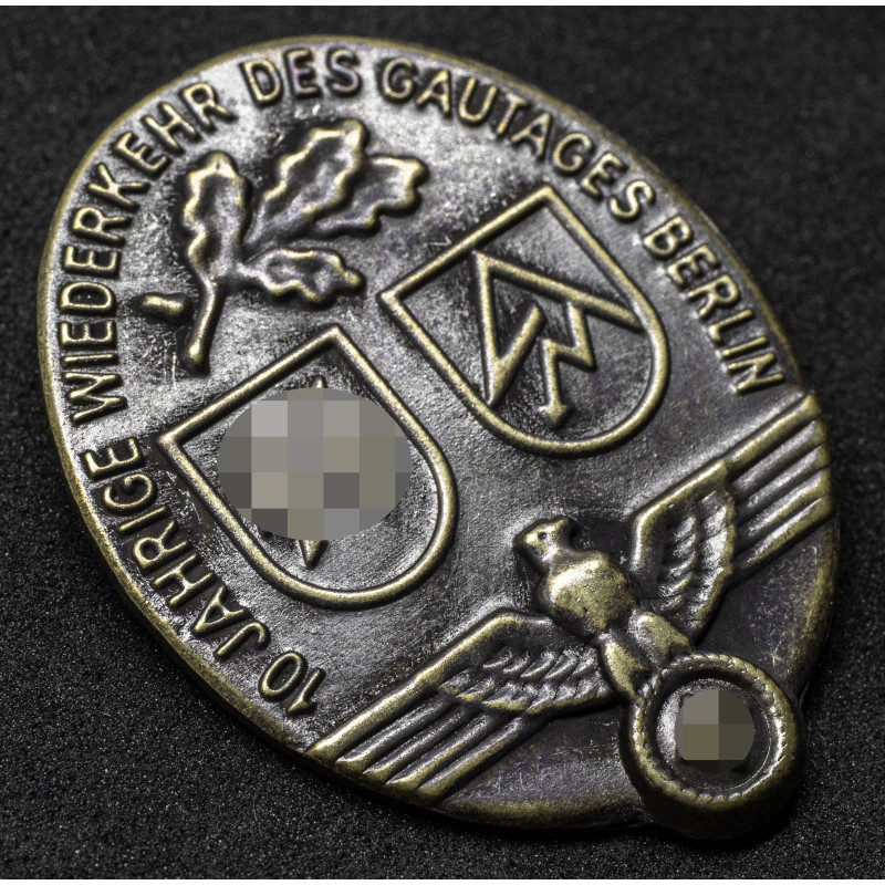 SS/SA Gautages Berlin Anniversary Badge