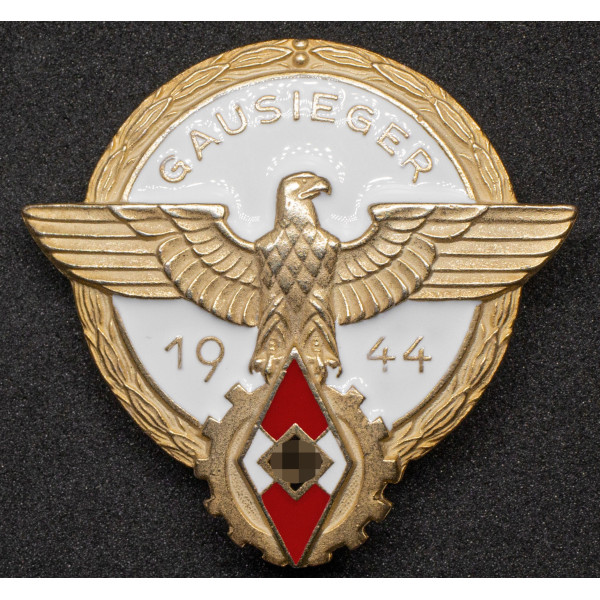 Ehrenzeichen Gausieger im Reichsberufswettkampf 1944 (Gold) 2