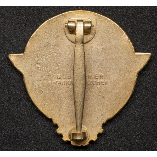Distintivo HitlerJugend - Gausieger im Reichsberufswettkampf 1944 (Oro)