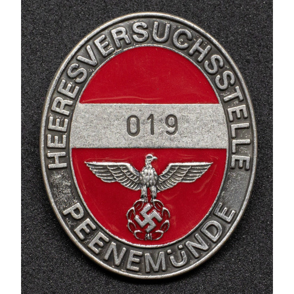 Peenemünde Forschungszentrum Arbeiter Abzeichen