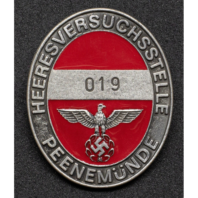 Peenemünde Forschungszentrum Arbeiter Abzeichen
