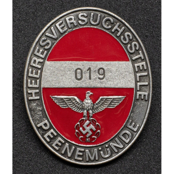 Badge Identificativo per i lavoratori del centro di ricerca Peenemünde