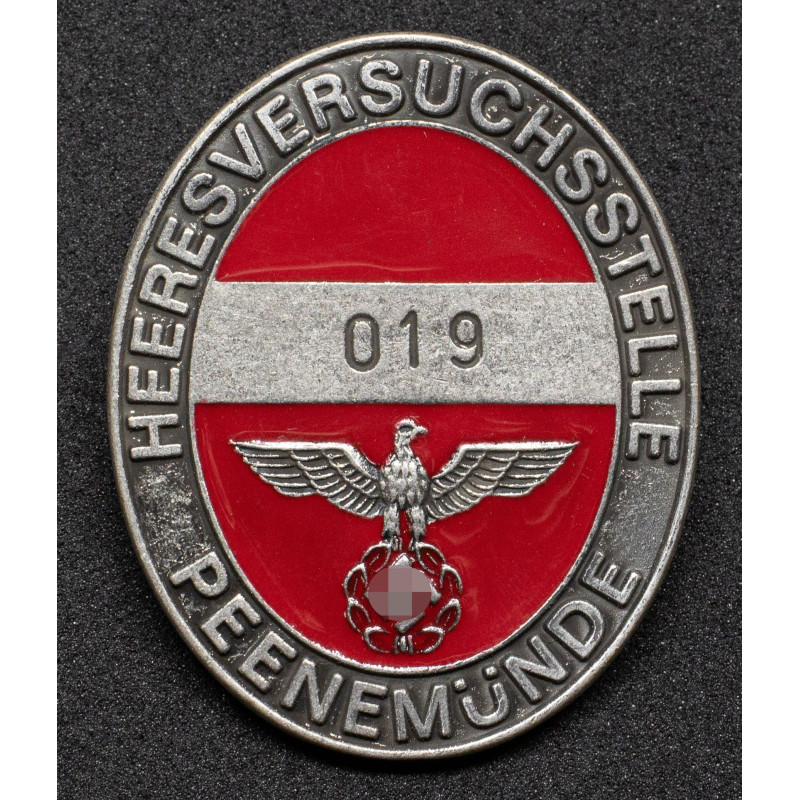 Badge Identificativo per i lavoratori del centro di ricerca Peenemünde