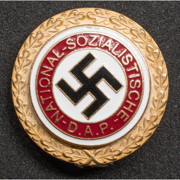 Distintivo Goldenes Parteiabzeichen (Deschler München)