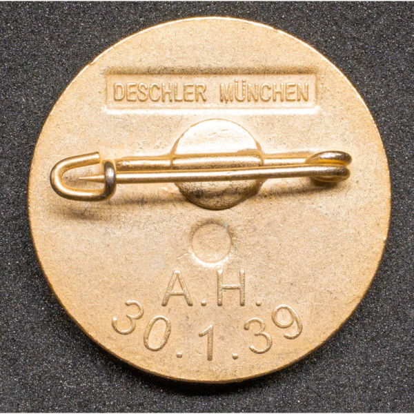 Distintivo Goldenes Parteiabzeichen (Deschler München)