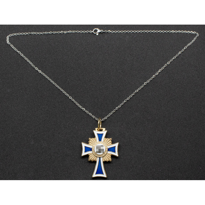 Halskette - Ehrenkreuz der Deutschen Mutter (Anhänger + Halskette)
