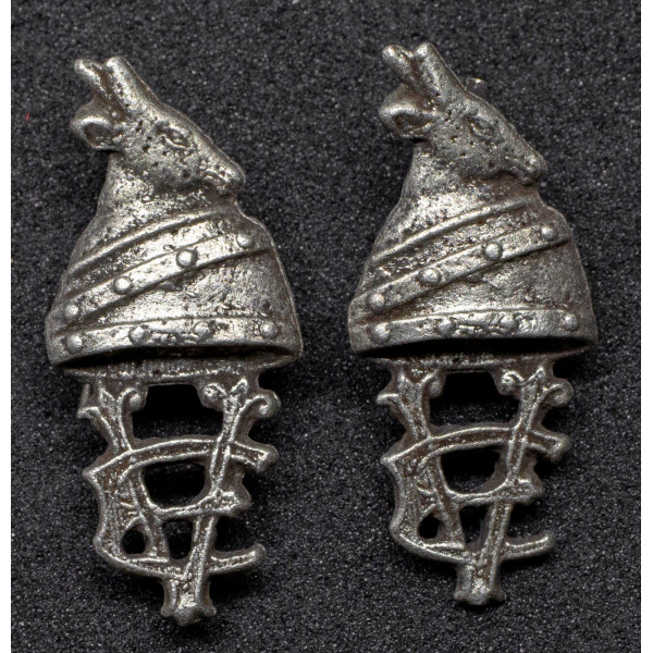Collar Tabs Badge - Albania (Couple)