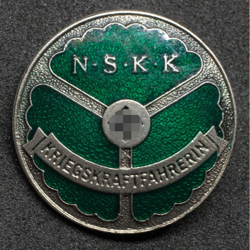Distintivo NSKK Kriegskraftfahrerin (autista donna) 1ª classe