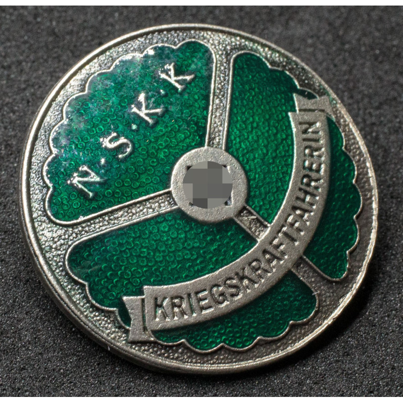 NSKK Kriegskraftfahrerin (female driver) Badge 1st Class