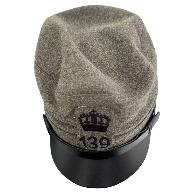 Italian Model 1909 Troop Field Cap - 139th Infantry Regiment “Bari” Brigade