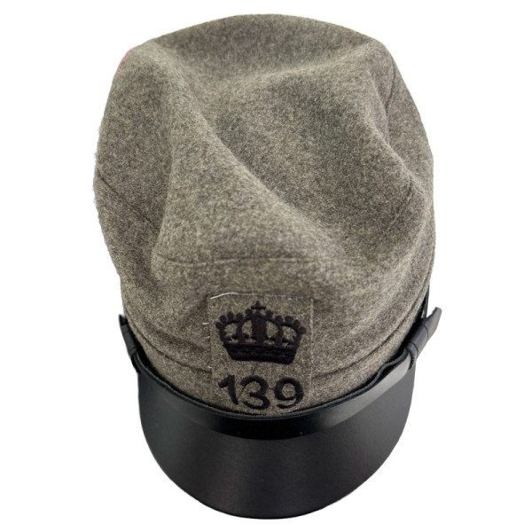 Italian Model 1909 Troop Field Cap - 139th Infantry Regiment “Bari” Brigade