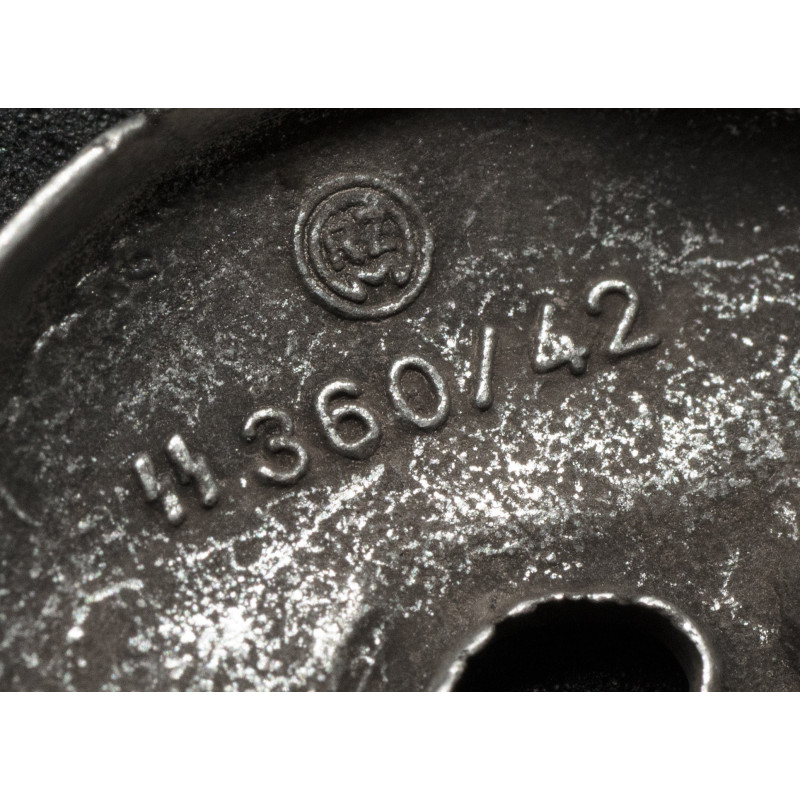 Waffen-SS Totenkopf Skull Badge For Visor Hat (Schirmmütze)