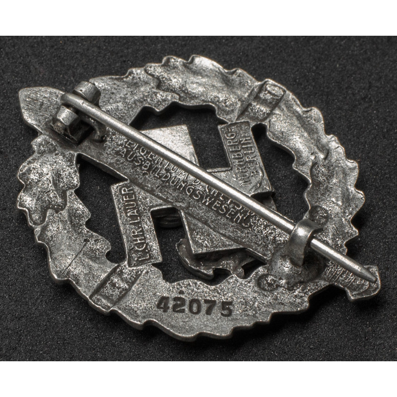 SA Naval Sports Badge in Silver