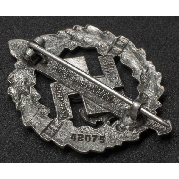 Distintivo Sportivo Navale delle SA in Argento