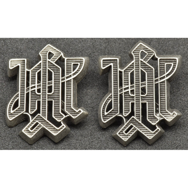 Distintivi per spalline - 1. SS-Panzer-Division "Leibstandarte SS Adolf Hitler" (Argento)