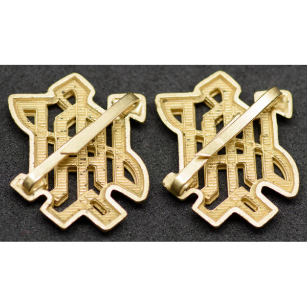 Fregi per Spalline - 1. SS-Panzer-Division "Leibstandarte SS Adolf Hitler" (Oro)