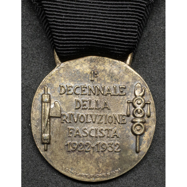 Medaglia 1º Decennale della Rivoluzione Fascista 1922-1932
