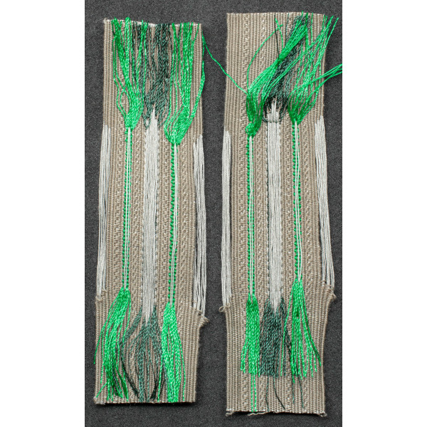 Mostrine "Litzen" BeVo - Generiche (Verde) 2