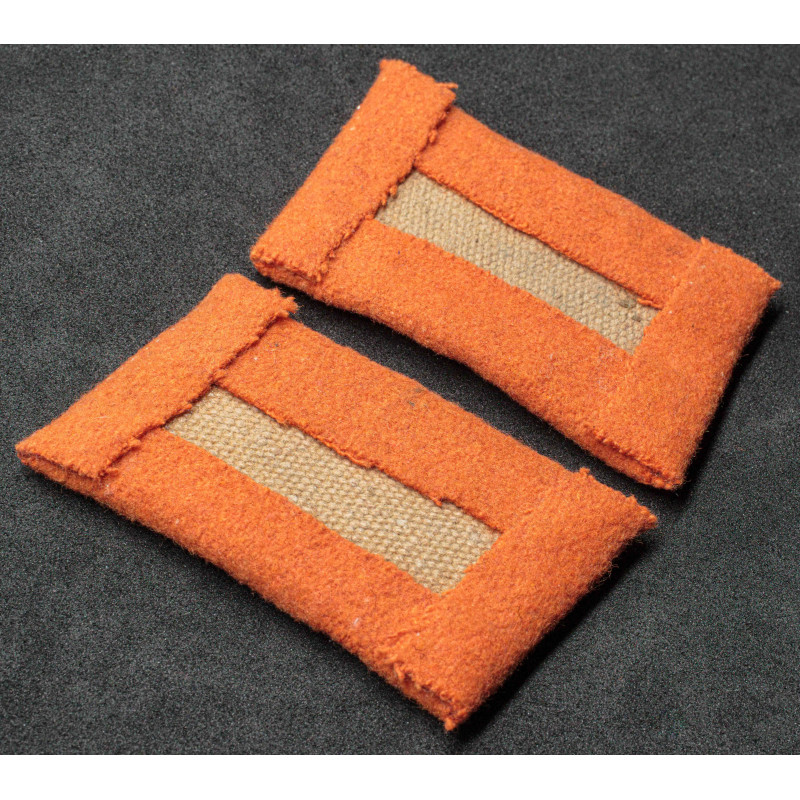 Kragenspiegel - Feldgendarmerie (Orange)