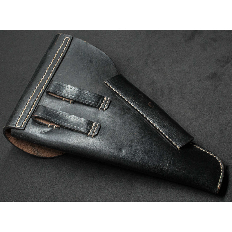 Fondina P38 Walther – Soft Shell in pelle nera