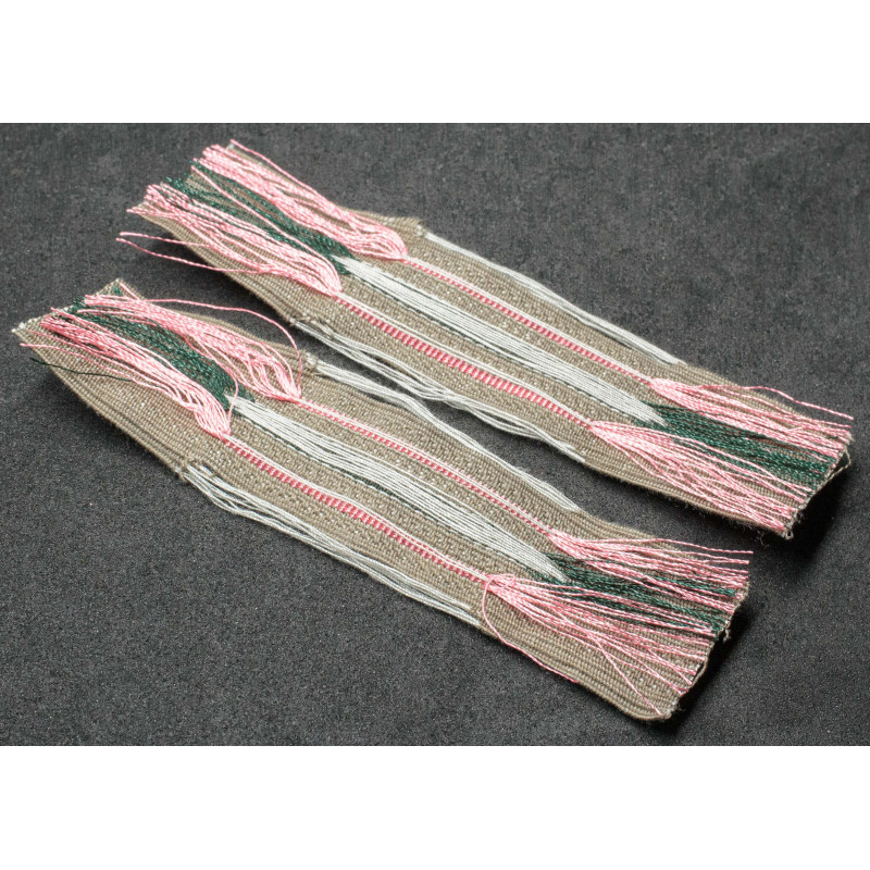 BeVo "Litzen" Collar Tabs - Panzer (Pink)