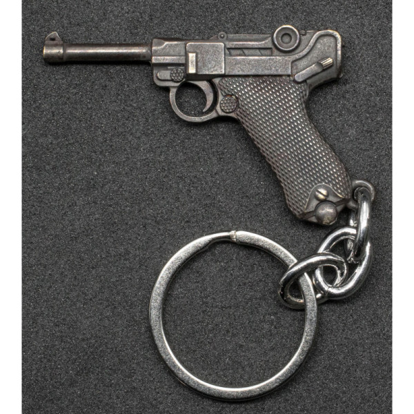 Portachiavi Luger P08 (Guancette Nere)