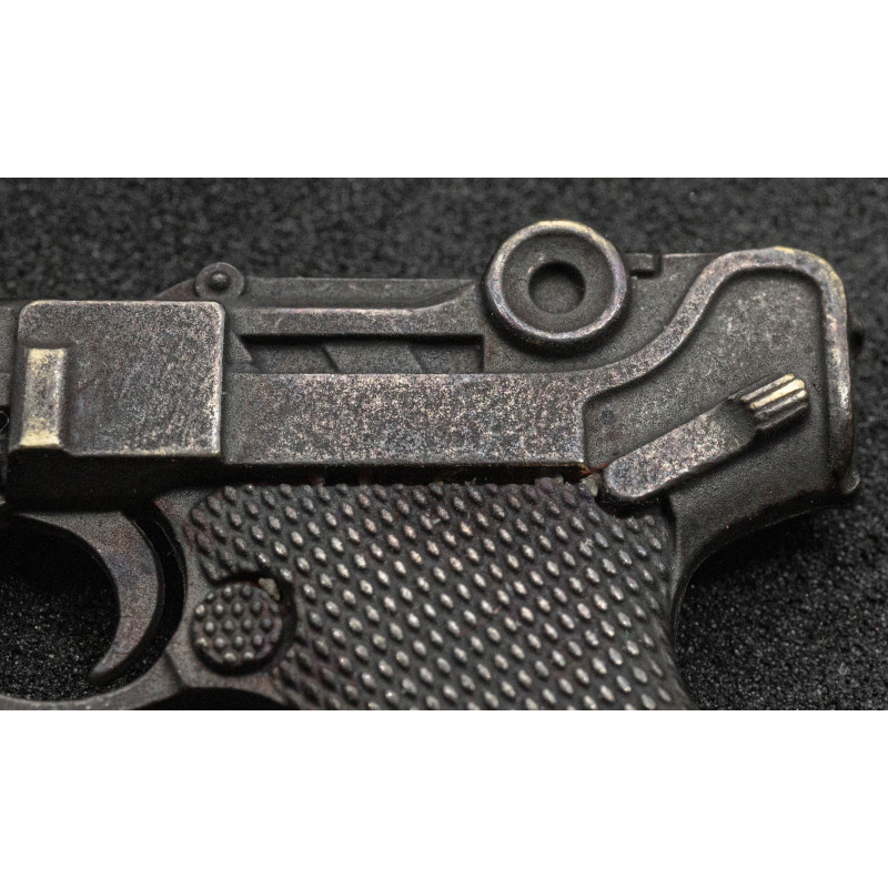 Luger P08 Schlüsselanhänger (Schwarze Griffschalen)