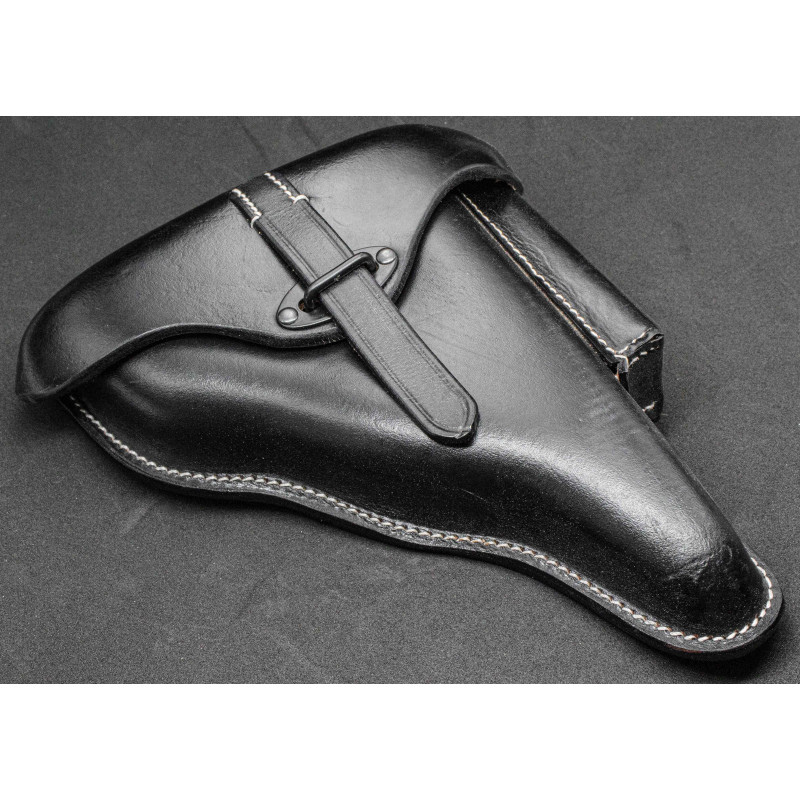 Fondina Walther P38 – Hard Shell in pelle nera
