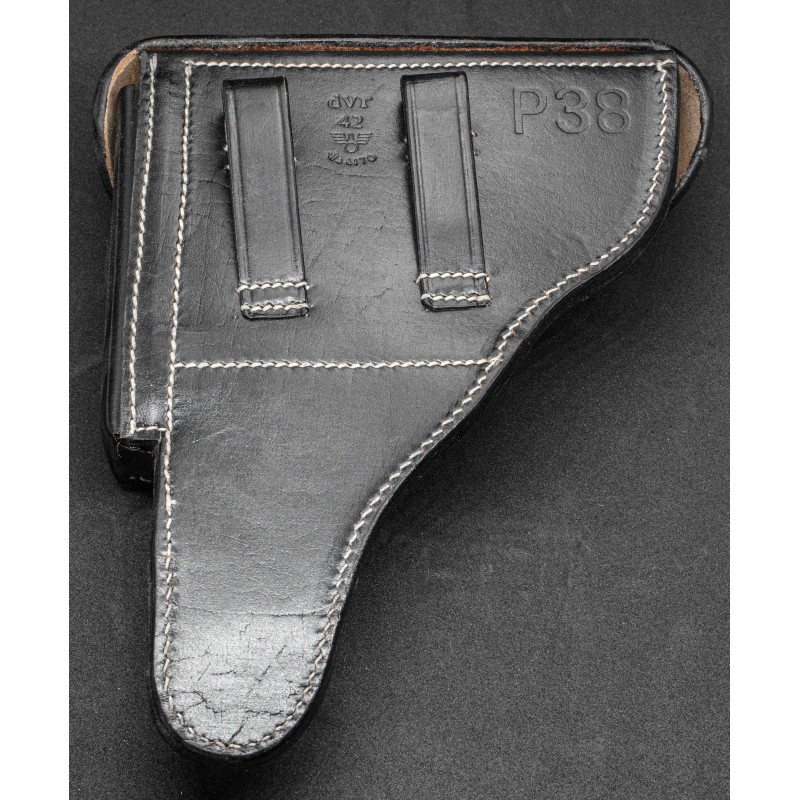 Fondina Walther P38 – Hard Shell in pelle nera
