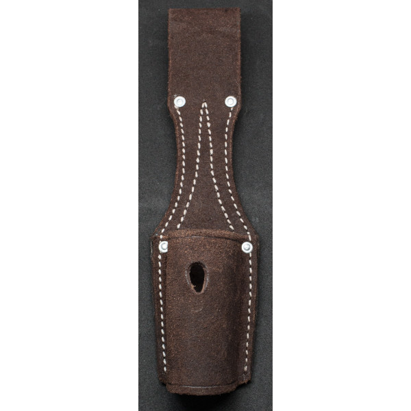 Portabaionetta in Pelle Marrone per K98