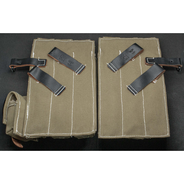 MP40 Magazintaschen Paar aus Canvas Tan 2