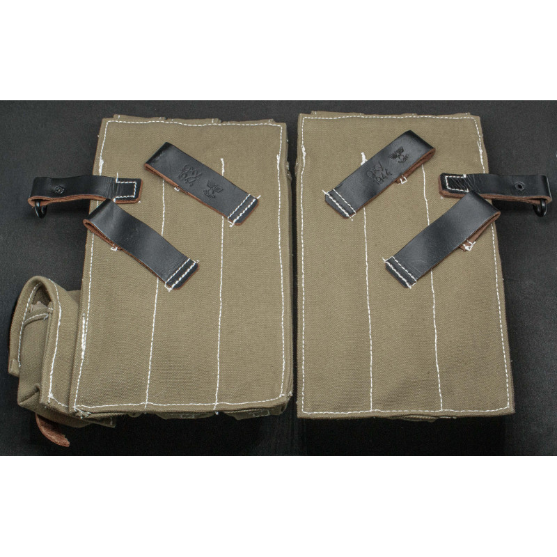 Tasche Portacaricatori MP40 in Tela Tan