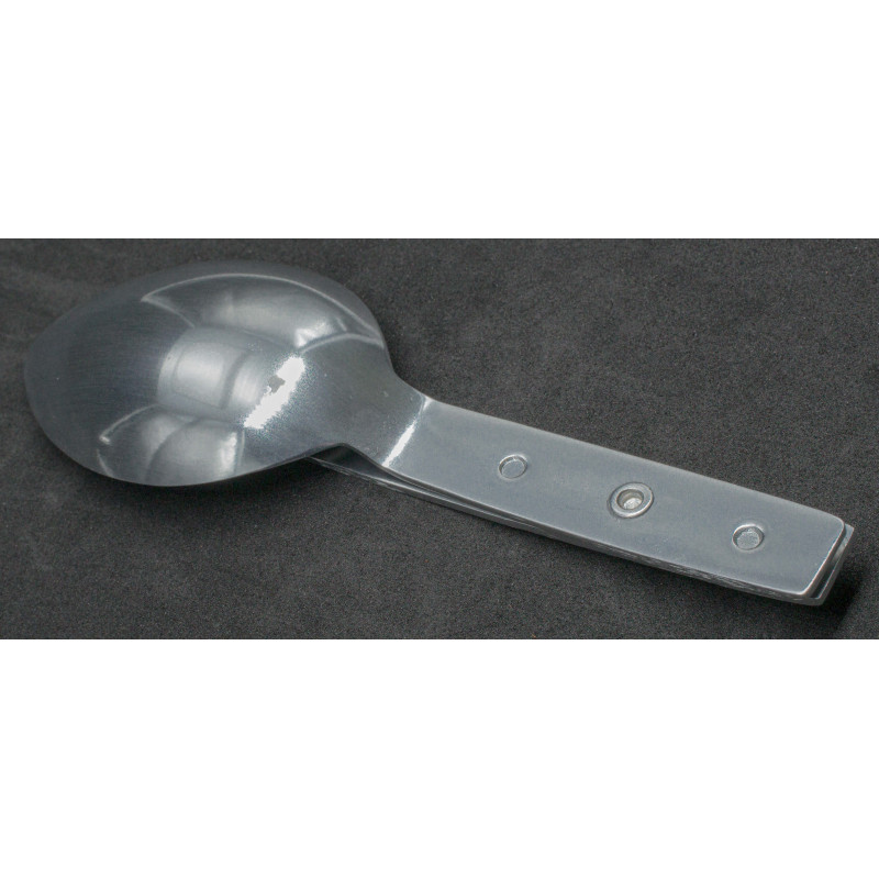 Foldable eating utensil (spoon + fork)