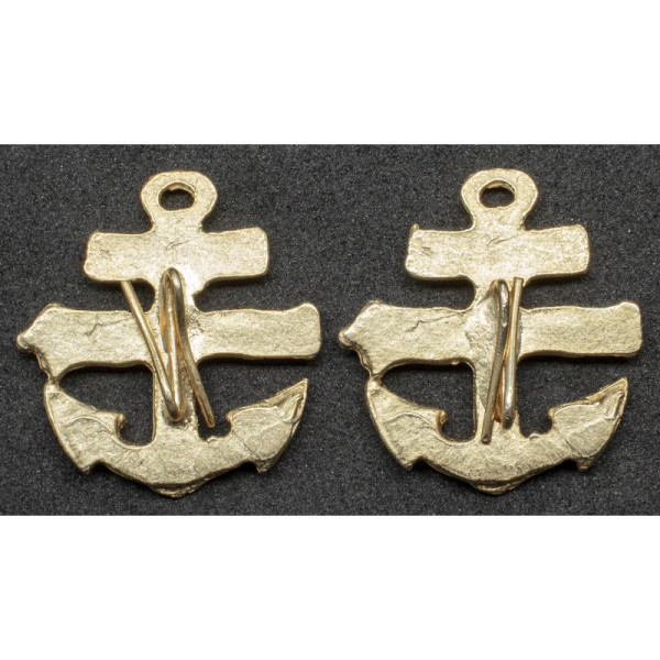Shoulder Straps Badge  - Kriegsmarine Artillery Mechanic