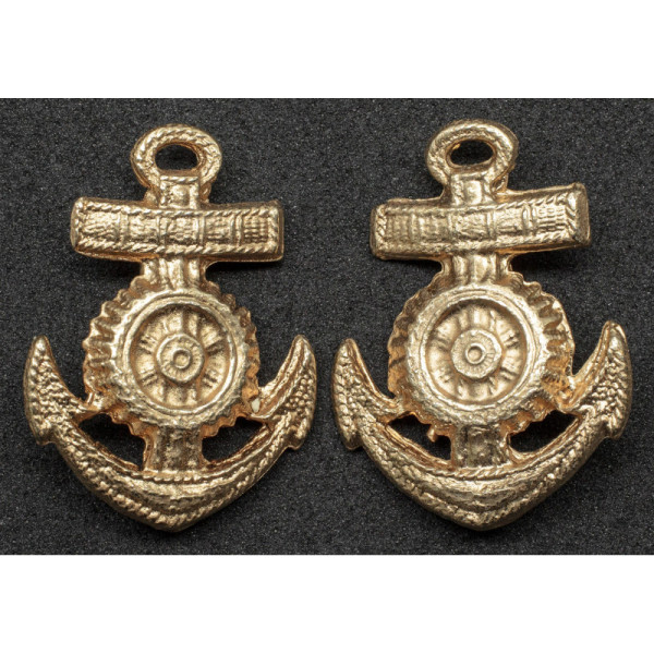 Shoulder Straps Badge  - Kriegsmarine Engine Mechanic
