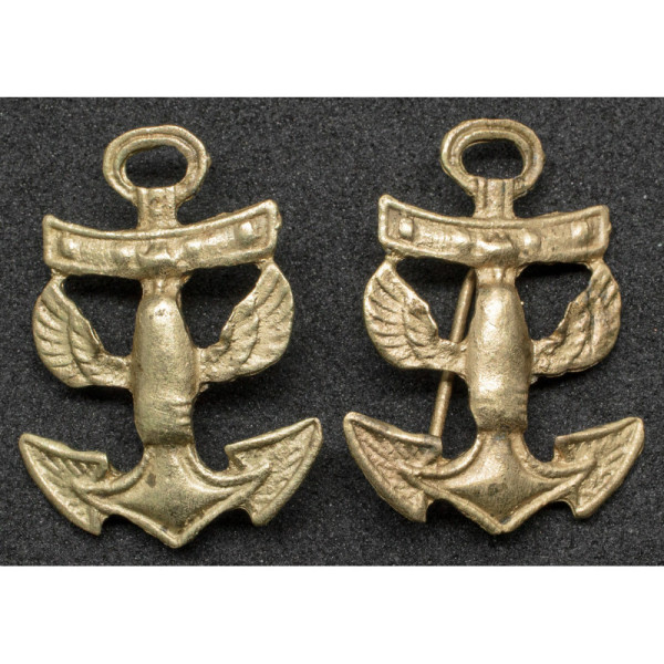 Shoulder Straps Badge  - Kriegsmarine Coastal Artillery